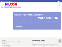 Tablet Screenshot of nilcongroup.com